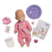 Baby Born Magic Eyes Doll, White