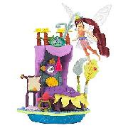 Disney Fairies Bess Artist Studio Pixie Hideaway Playset