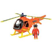 Fireman Sam Friction Helicopter