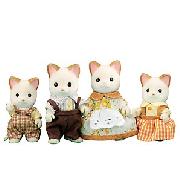 Sylvanian Families Keats Cream Cat Family