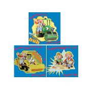 Bob the Builder Art Squares - 3 Large Squares