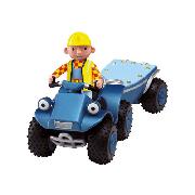 Bob the Builder 'Friction Powered' Scrambler and Trailer