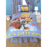 Bob the Builder Valance Sheet Rulers Design