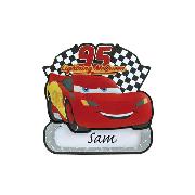 Disney Cars Door Name Plate