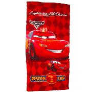 Disney Cars Towel Red Grid Beach / Bath