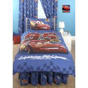 Disney Cars Valance Sheet Fitted 'Piston Cup' Design