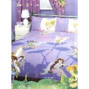 Disney Fairies Double Duvet Cover and Pillowcase Bedding