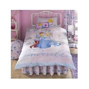 Disney Princess Valance Sheet Fitted 'Cinderella' Design