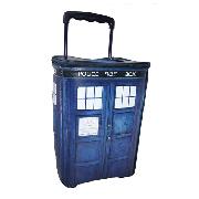 Doctor Who Tardis Large Wheeled Trolley Wheelie Bag Dr