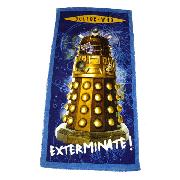 Doctor Who Towel Dalek Printed Design Dr