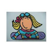 Groovy Chick Foam Wall Hook