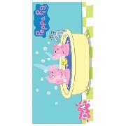 Peppa Pig Bathtime Beach/Bath Towel