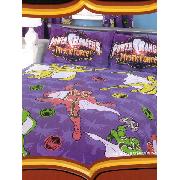 Power Rangers Double Duvet Cover and Pillowcase Morphin Magic