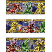 Power Rangers Self Adhesive Border Mystic Force Design