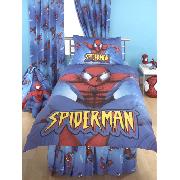 Spiderman Valance Sheet 'Leaping' Design Fitted