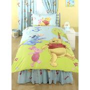 Winnie the Pooh Duvet Cover and Pillowcase 123 Design Kids Bedding