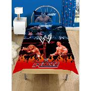 Wwe Raw Wrestling Duvet Cover and Pillowcase Bedding