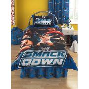 Wwe Smackdown Wrestling Fitted Valance Sheet