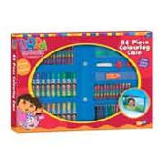 Dora the Explorer 86 Piece Colouring Set