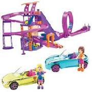 Polly Pocket Wheels Race To the Mall Playset