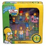 Simpsons Figures Collector Tin