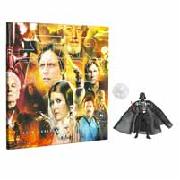Star Wars Darth Vader Figure and Collectors Coin Folder