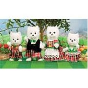 Sylvanian Families West Highland Terrier Family