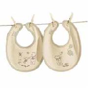 Winnie the Pooh Newborn Bibs - 2 Pack