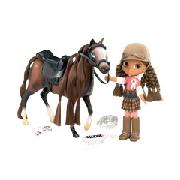 Bratz Kidz Horseback Fun Doll With Horse