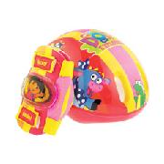 Dora The Explorer Helmet And Safety Pads Set