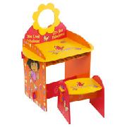Dora The Explorer Vanity Desk And Stool