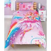 Barbie Fairytopia Single Duvet Cover Set - Pink.