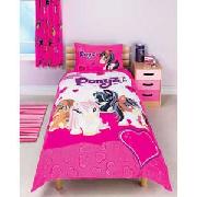 Bratz Ponyz Single Duvet Cover Set - Pink.