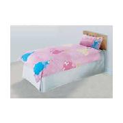 Disney Princess Heart and Crowns Single Duvet Set - Pink.