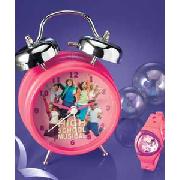 High School Musical Clock and Watch Set.