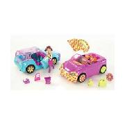 Polly Pocket Quik Clik Car Cool Cruisers Assortment.