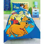 Scooby Doo Cuddle Buddy Duvet Cover Set - Blue.