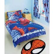 Spiderman 3 Gravity Single Duvet Set - Blue and Red.