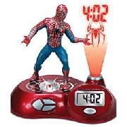 Spiderman 3D Projection LCD Clock.