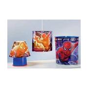 Spiderman Kool-Lite Shade and Bin Set.