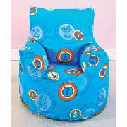 Thomas the Tank Engine Bean Chair Cover - Blue.