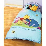 Winnie the Pooh Cuddle Buddy Duvet Set - Blue.