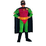 Batman 'Robin' Muscle Chest Costume, Age 3 - 4 Years