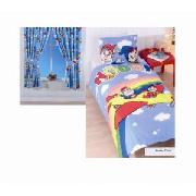 Noddy Duvet Cover Set and 66In x 72In Curtains Set