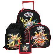 Power Rangers Mystic Force 4Pc Luggage Set