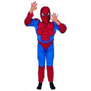 Spiderman Muscle Chest Costume, Age 3 - 5 Years