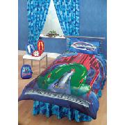 Thunderbirds Duvet Cover and 66In x 72In Curtain Set