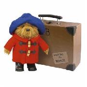 22cm Traditional Paddington In A Suitcase