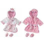 Baby Born Bathrobe with Slippers