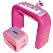Barbie Keyboard with Stand and Stool